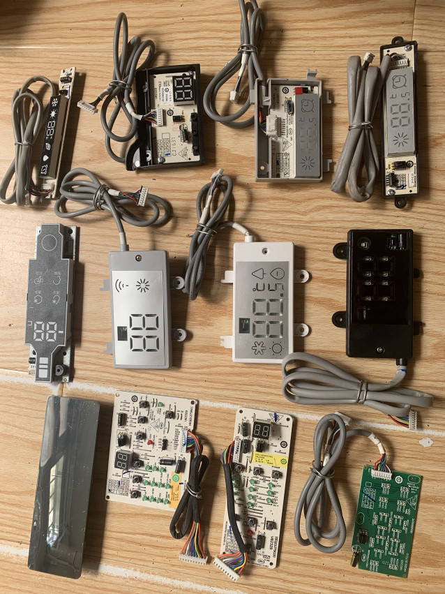 适用海尔挂机空调显示屏遥控接收板显示板定速变频温度面板配件灯,大家电,空调配件,淘宝优惠券,粉丝福利购,淘宝优惠卷