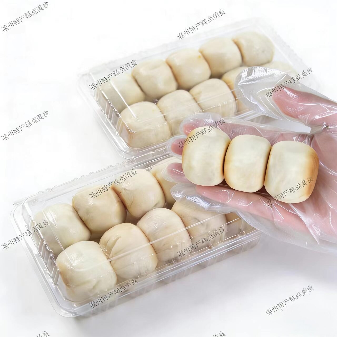 绿豆糕温州特产正宗老式传统手工零食糕点怀旧清凉不腻无油绿豆饼