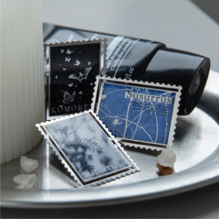 万物静默入迷简约ins金属书签学习标记学生阅读备忘高颜值书页夹