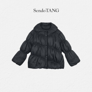 羽绒服 遮肉时尚 温暖呼吸 新款 宽松羽绒服外套 胖多女装 大码