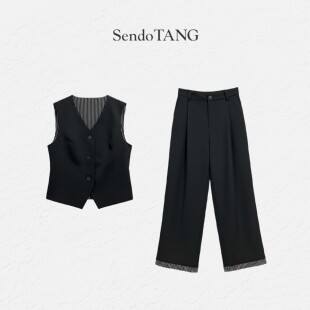 夏季 新款 时尚 套装 子套装 胖多女装 高级感上衣裤 悠梦