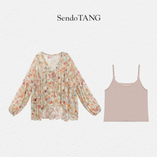 新款 现货气质减龄 夏季 胖多女装 休闲宽松高级感百搭上衣 觅棠