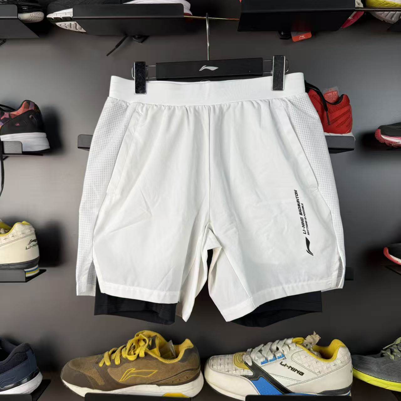 正品李宁休闲中性款运动短裤速干裤子训练男女款速干球裤 AAPR379,运动服/休闲服装,运动中长裤／短裤,淘宝优惠券,粉丝福利购,淘宝优惠卷