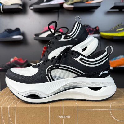 李宁跑鞋女鞋2025新品惊鸿女子反光缓震保护耐磨运动鞋ARHU006