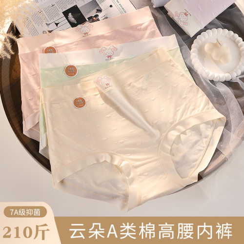 莫代尔棉高腰抗菌内裤