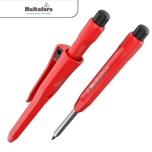 瑞典HULTAFORS木工干性记号笔深孔自动铅笔带削笔刀 650100 HDM