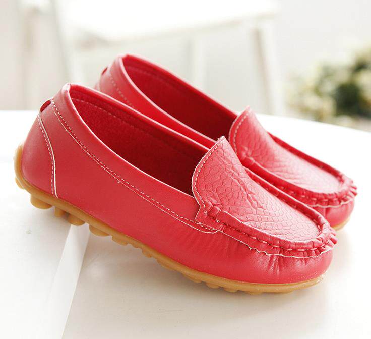 Chaussures enfants en PU pour printemps - semelle tendon - Ref 983821 Image 4