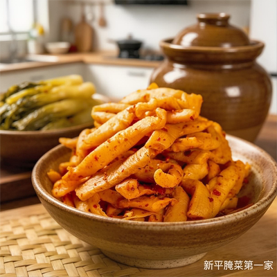 云南哀牢山特产正宗新平腌菜麻辣