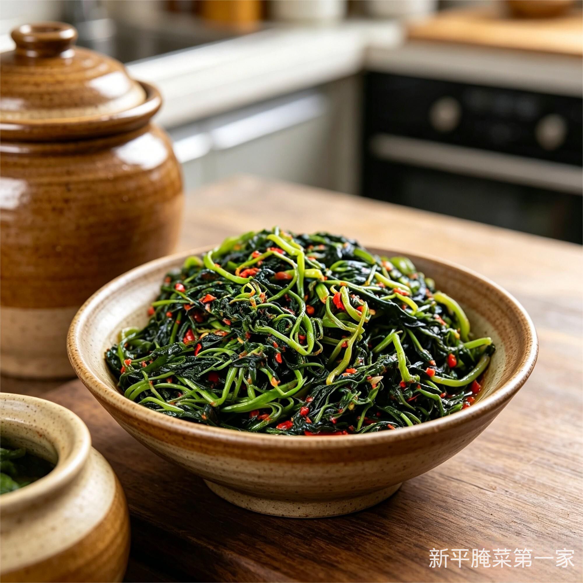 爆腌新鲜小油菜 冲菜 【500gx1 瓶】包邮
