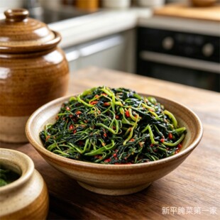 爆腌新鲜小油菜 冲菜 【500gx1 瓶】包邮