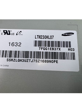 全新原装LTM230HL07 LTM230HL08 LTM230HT12 LTM230HT11/HT10屏幕