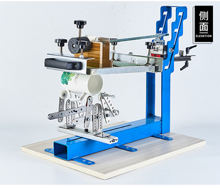 曲面圆柱打标机化妆品瓶子滚印设备圆面杯子圆形丝网印刷机