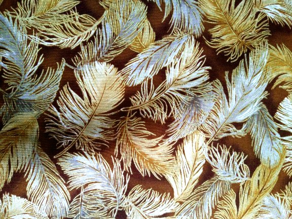 DIY 拼布和风纯棉烫金和服娃衣日本进口棉布日韩印染布料面料黄色