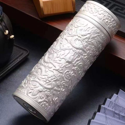 时尚龙凤银杯编号2105