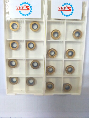 数控铣刀片金色涂层APMT1135PDER APMT1604PDER  R5  R6 10T3