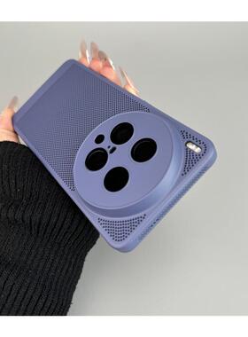 散热Findx8网格镂空蜂窝适用oppoFindx8s手机壳X8Ultra全包镜头膜Reno14/13pro草灰色A5高级12/10防摔9防指纹