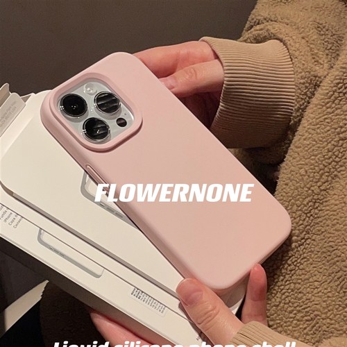 DY小红书爆款液态硅胶耐脏手机壳