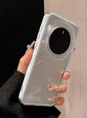 高颜值马卡龙色透明适用荣耀Magic7pro手机壳魔术magic6/5防摔二