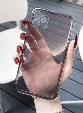 墨水黑色适用华为Nova9手机壳软8/7Pro透明6se全包5z/5i防摔男款4