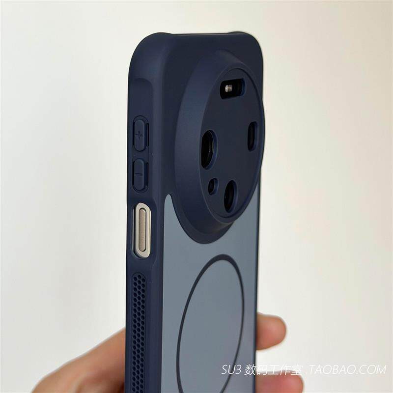 Beats海军蓝色撞色细磁吸充电适用华为mate80/70pro