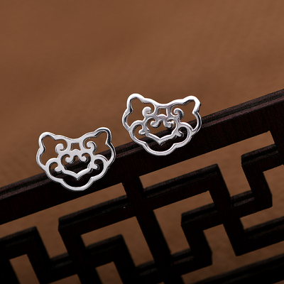 原创设计风云朵戒指防过敏吊坠