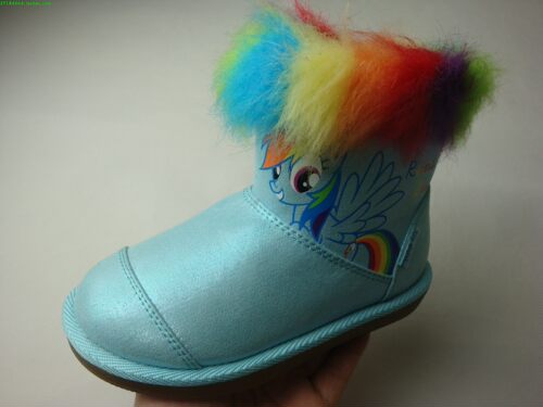 美国小童卡通侧拉链雪地靴