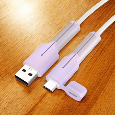 数据线保护套苹果手机充电线防折断华为保护头绕线器通用小米安卓