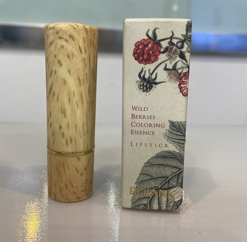 茹妆野莓秀色精油唇膏 水润 粉紫色 裸粉色