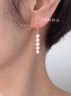 S925纯银耳环女2026新款爆款高级感轻奢小众设计气质耳钉