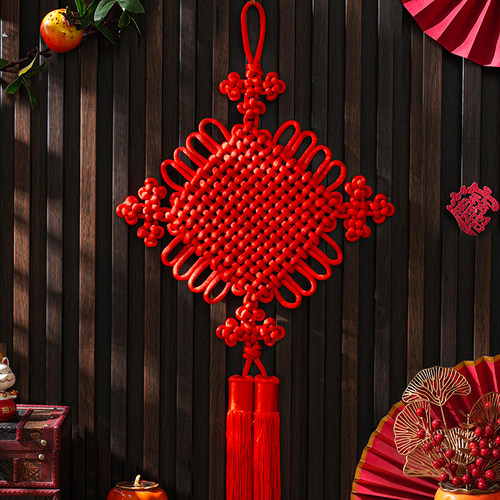 2026挂件春节装饰红色流苏挂饰喜庆布置新年福字中国结入户门挂饰