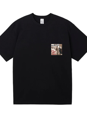 the libertines 浪子 立不挺胶印 男女摇滚文艺风纯棉短袖圆领T恤