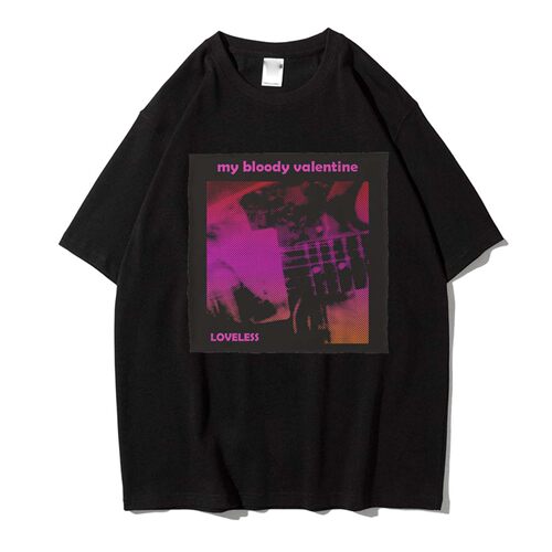 mbv-my-bloody-Valentine-loveless摇滚中性款纯棉短袖背心坎肩T