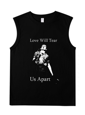 love will tear us apart joy division暗黑男女棉短袖背心坎肩T