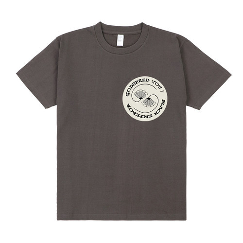godspeed you black emperor圆标胶印男女后摇滚纯棉短袖圆领T恤