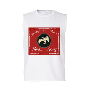 齐柏林飞艇Led-Zeppelin摇滚乐队宽松印花背心汗衫无袖坎肩T恤