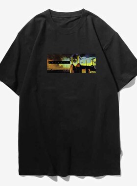 the grateful dead pink floyd感恩而死平克弗洛伊德纯棉摇滚T恤