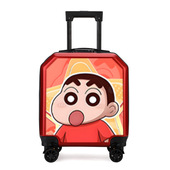 新款 儿童拉杆箱子男女孩小型万向轮行李18寸学生登机旅行蜡笔小新