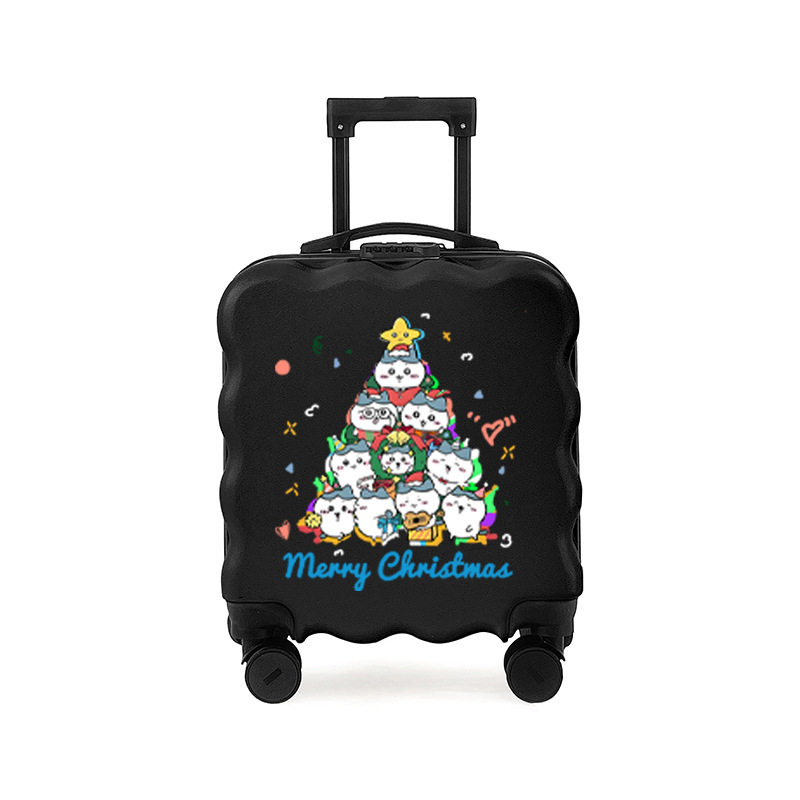 儿童拉杆箱子男女孩小型礼品行李18寸学生登机密码旅行吉伊卡哇