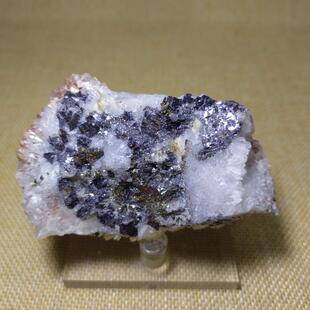 天然方铅矿晶体矿标矿物晶体L84摆件地质教学