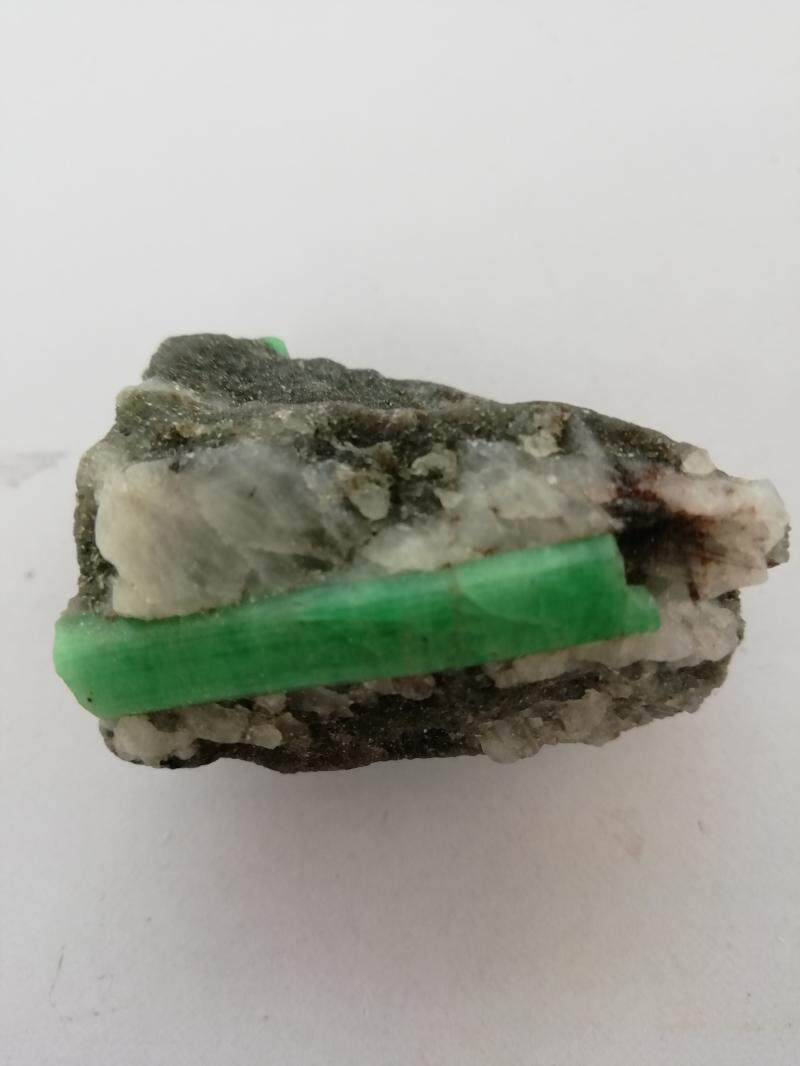 祖母绿原石天然矿石n78绿柱石矿标绿石矿物晶体地质宝石emeralds