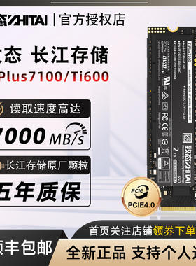 致态Ti600 1t 2t 4t固态硬盘致钛m2长江存储致钛tiplus7100 PS5