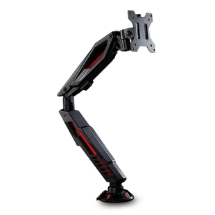 日本SANWA显示器支架机械臂屏幕悬臂可升降旋转桌面底座游戏托架