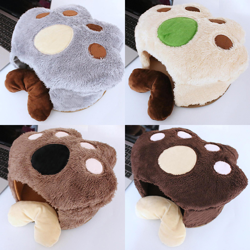 加热鼠标垫usb暖手鼠标套冬天季恒温发热保暖电热护腕家用办公