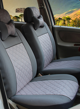 老款桑塔纳汽车座套全包 大众老普桑座套四季通用 布艺座椅套