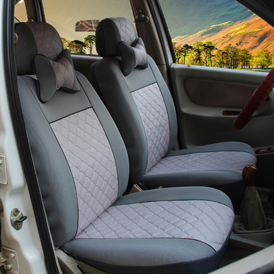 老款桑塔纳汽车座套老普桑布艺