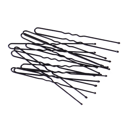 化妆造型固定黑色发夹