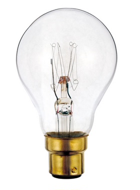 船用灯泡 航行信号灯泡插口B22d 220V65W螺口E27 60W双丝灯泡停产