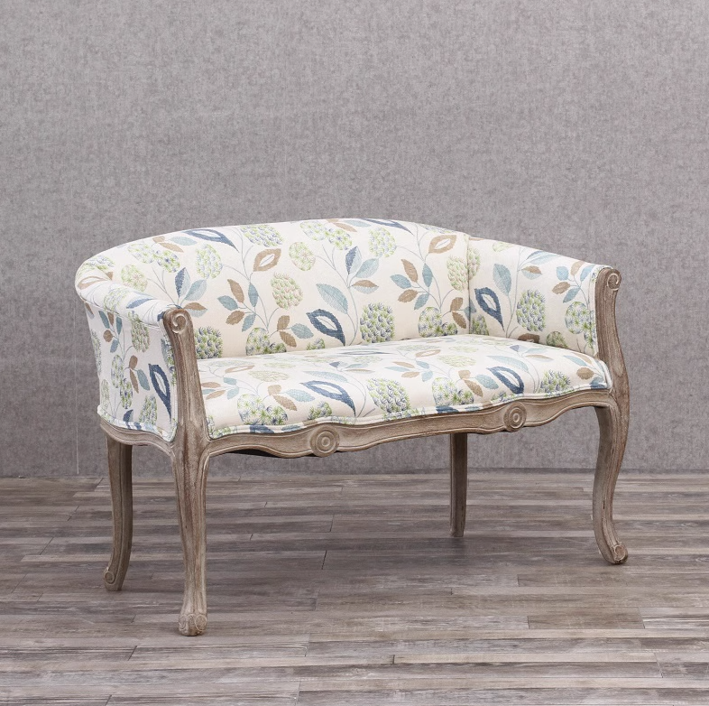 美式单人沙发轻奢实木北欧阳台椅卧室 洽谈围椅 双人客厅小沙发椅