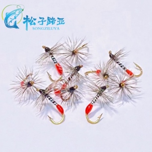 毒蚊飞蝇钩格里菲斯蚂蚁飞钓马口白条桃花鱼柳根宽鳍鱲路亚假饵