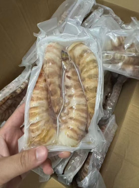 菜菜海鲜 海捕去头虾斑节虾性价比高200克一盒3-4条50元